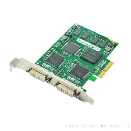 PCI-E HDMI capture card, HD input switch signal dynamically, signals include DVI/HDMI/VGA/YPBP